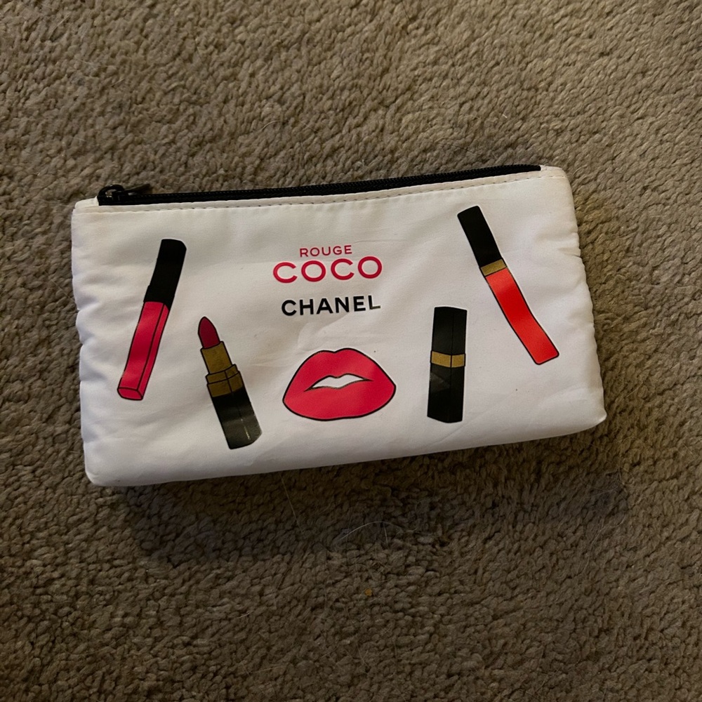 CHANEL makeup bag